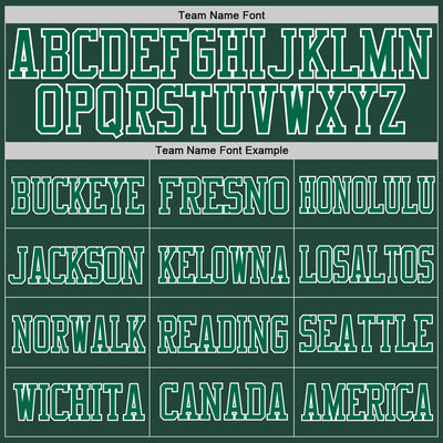 Custom Green Kelly Green-White Mesh Authentic Football Jersey