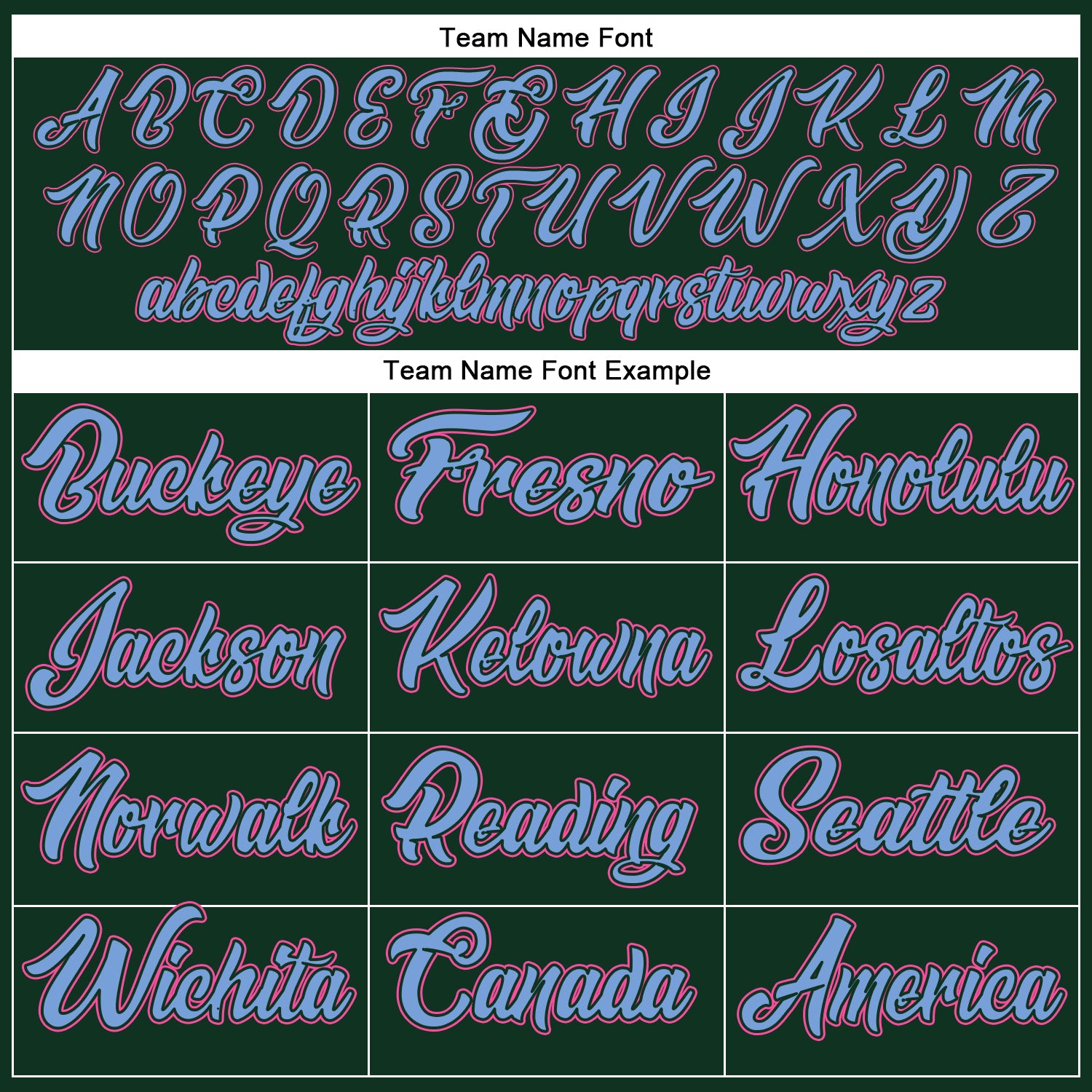 Custom Green Pink-Light Blue Authentic Baseball Jersey