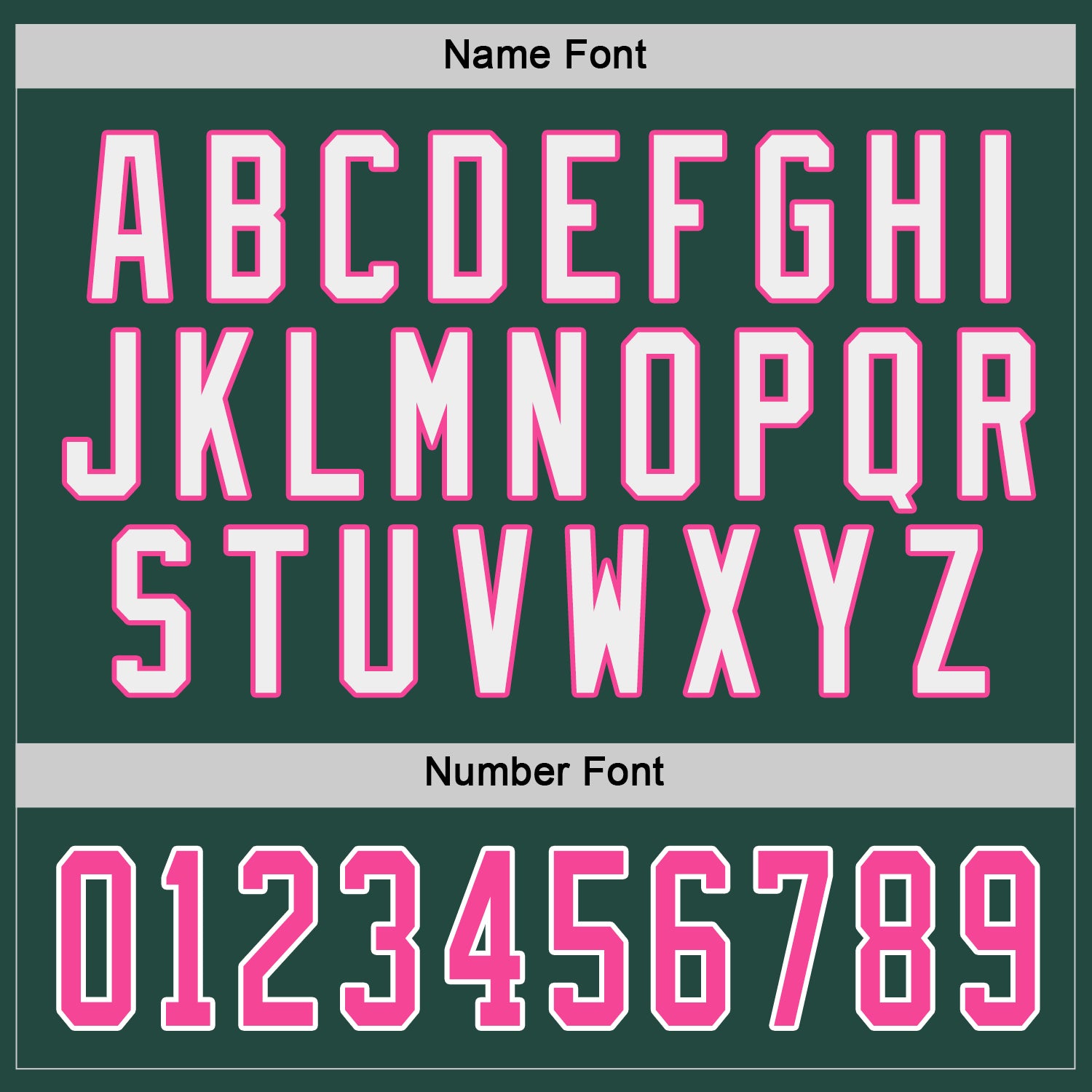 Custom Green Pink-White Hockey Jersey