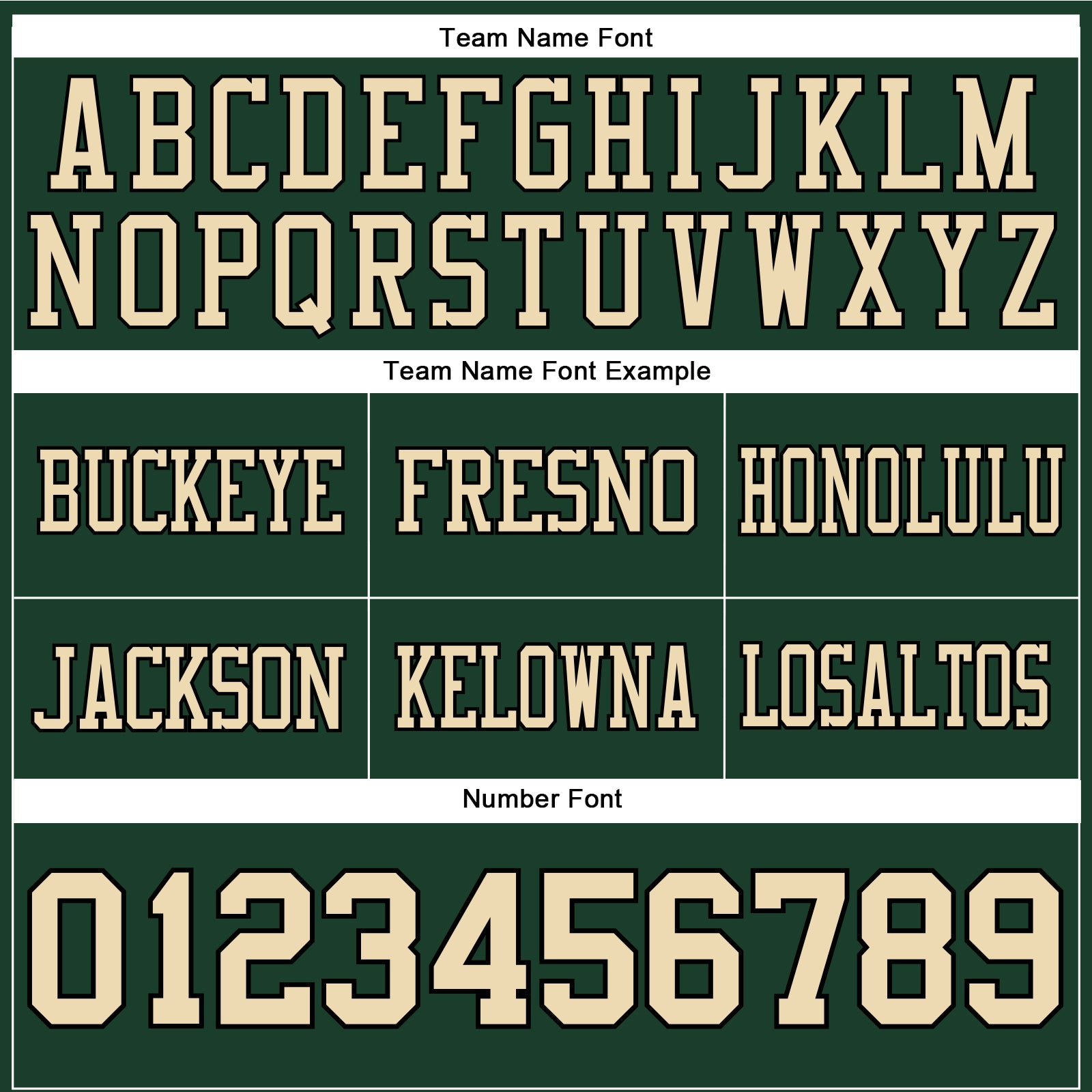 Custom Green City Cream-Black Authentic Football Jersey