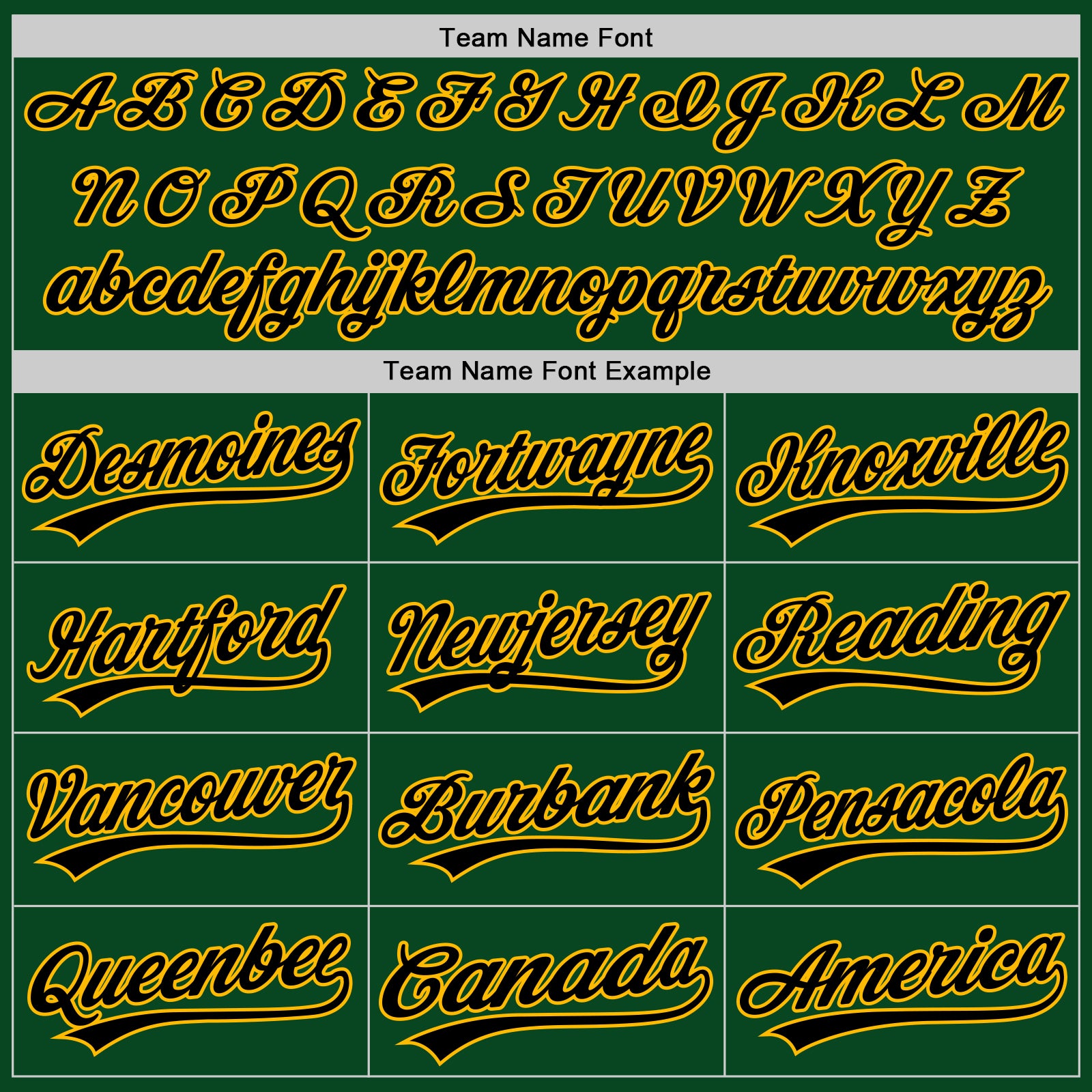 Custom Green Gold-Black Authentic Throwback Baseball Jersey