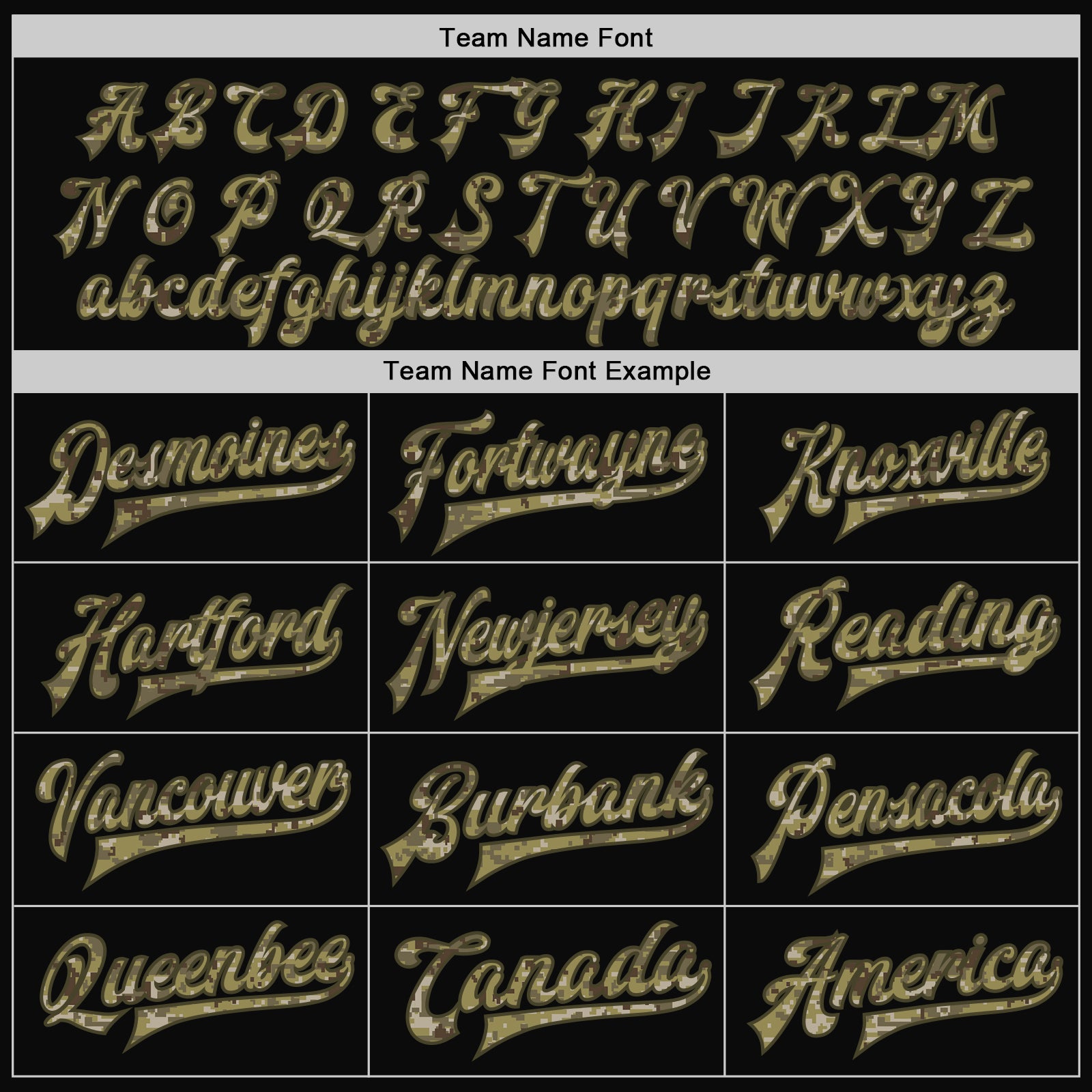 Custom Black Camo-Olive Bomber Full-Snap Varsity Letterman Two Tone Jacket