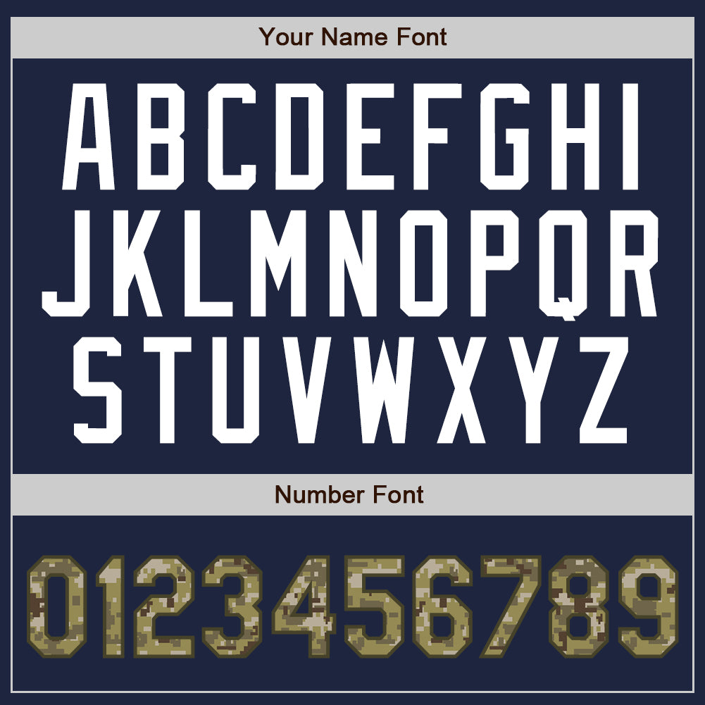 Custom Navy Camo-Olive Bomber Full-Snap Varsity Letterman Two Tone Jacket