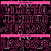 Custom Black Black Pink-Light Blue Pink Ribbon Breast Cancer Awareness 3D Pattern Design Bomber Full-Snap Varsity Letterman Jacket