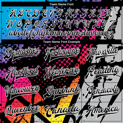 Custom Figure Black-Gray 3D Pattern Design Bomber Full-Snap Varsity Letterman Jacket