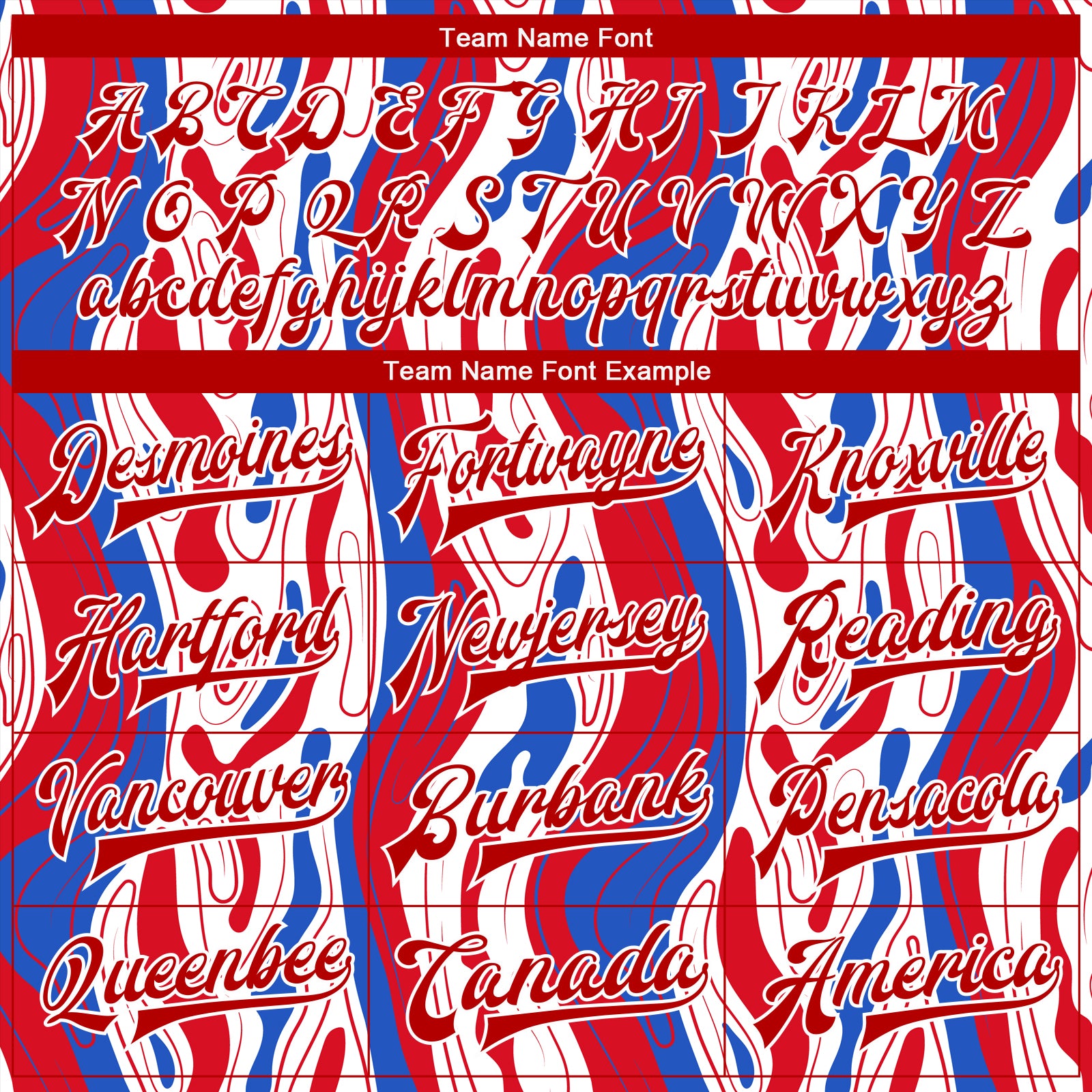 Custom Figure Red-Royal 3D Pattern Design Bomber Full-Snap Varsity Letterman Jacket