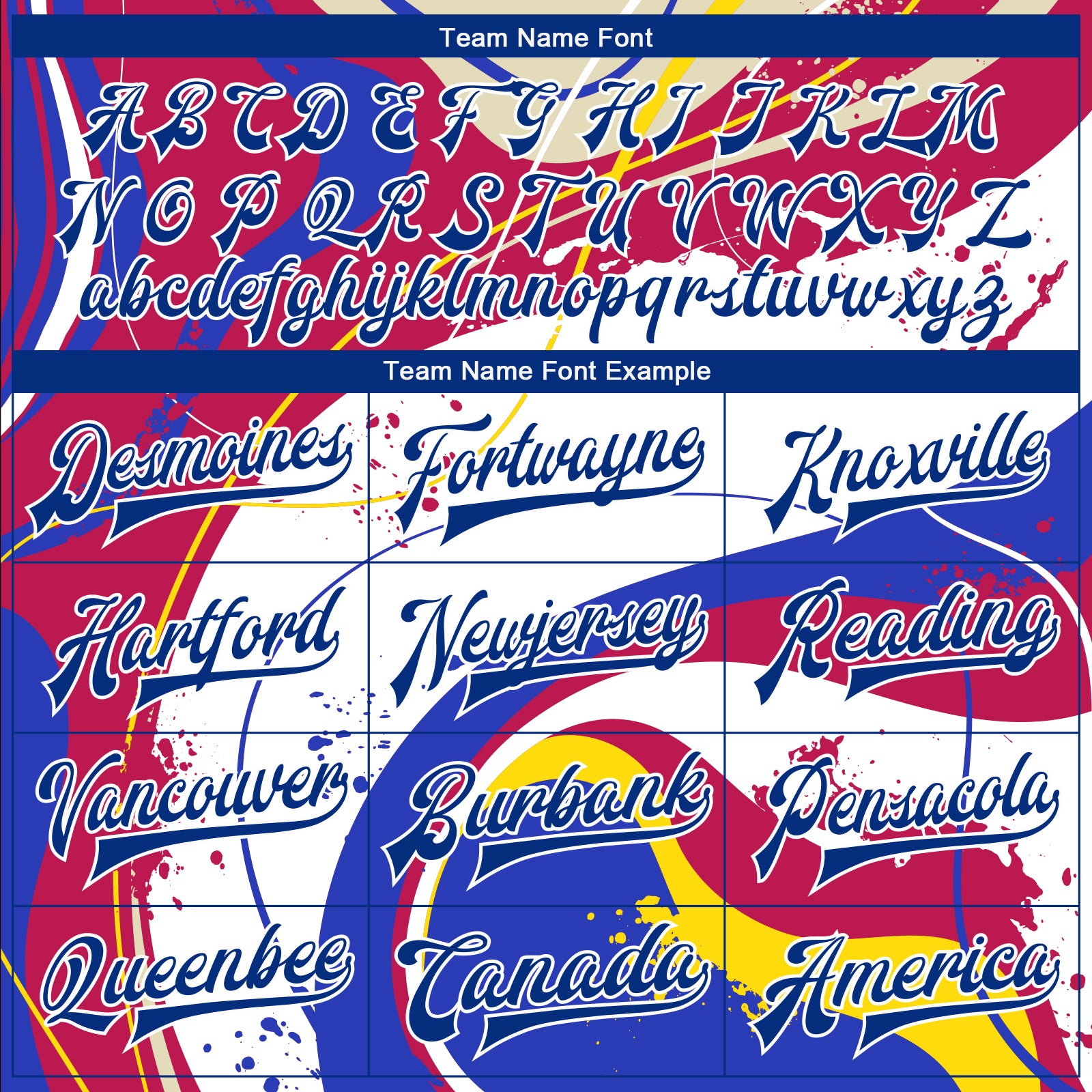 Custom Figure Royal-Red 3D Pattern Design Bomber Full-Snap Varsity Letterman Jacket