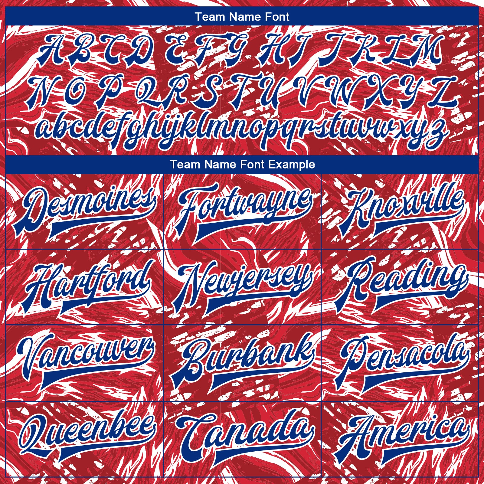 Custom Red Royal-White 3D Pattern Design Bomber Full-Snap Varsity Letterman Jacket