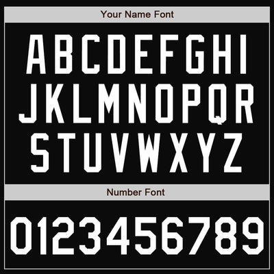 Custom Black White Bomber Full-Snap Varsity Letterman Jacket