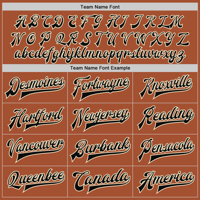 Custom Texas Orange Black-Cream Bomber Full-Snap Varsity Letterman Jacket