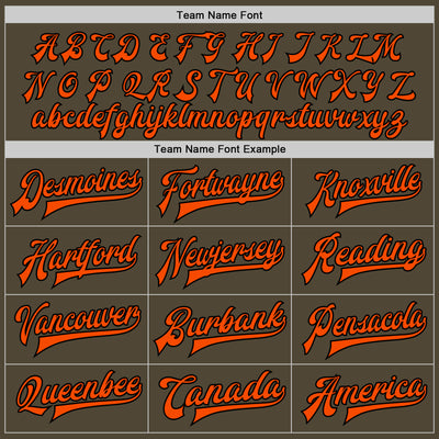 Custom Olive Orange-Black Bomber Full-Snap Varsity Letterman Salute To Service Jacket