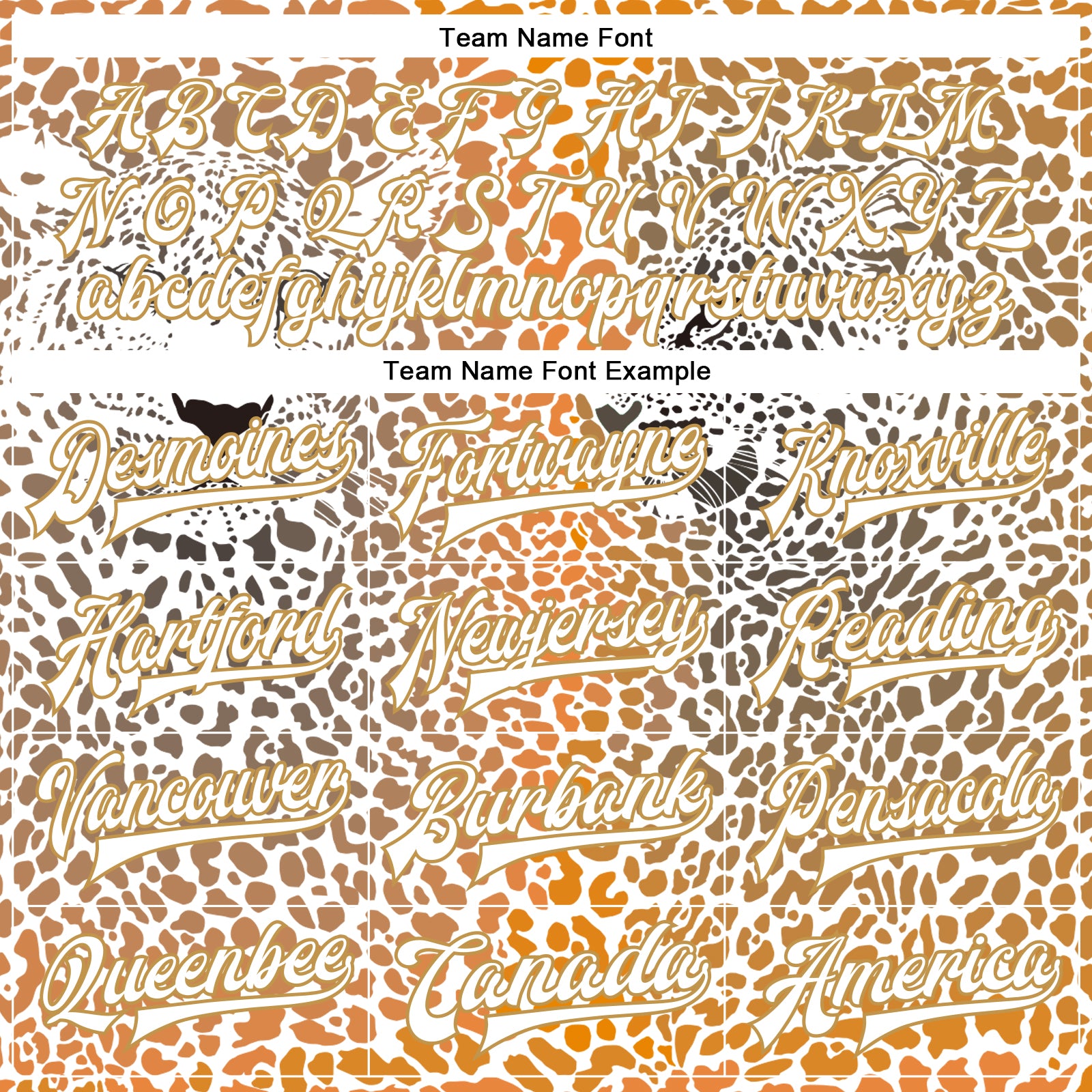 Custom Old Gold White-Black Leopard 3D Pattern Design Bomber Full-Snap Varsity Letterman Jacket