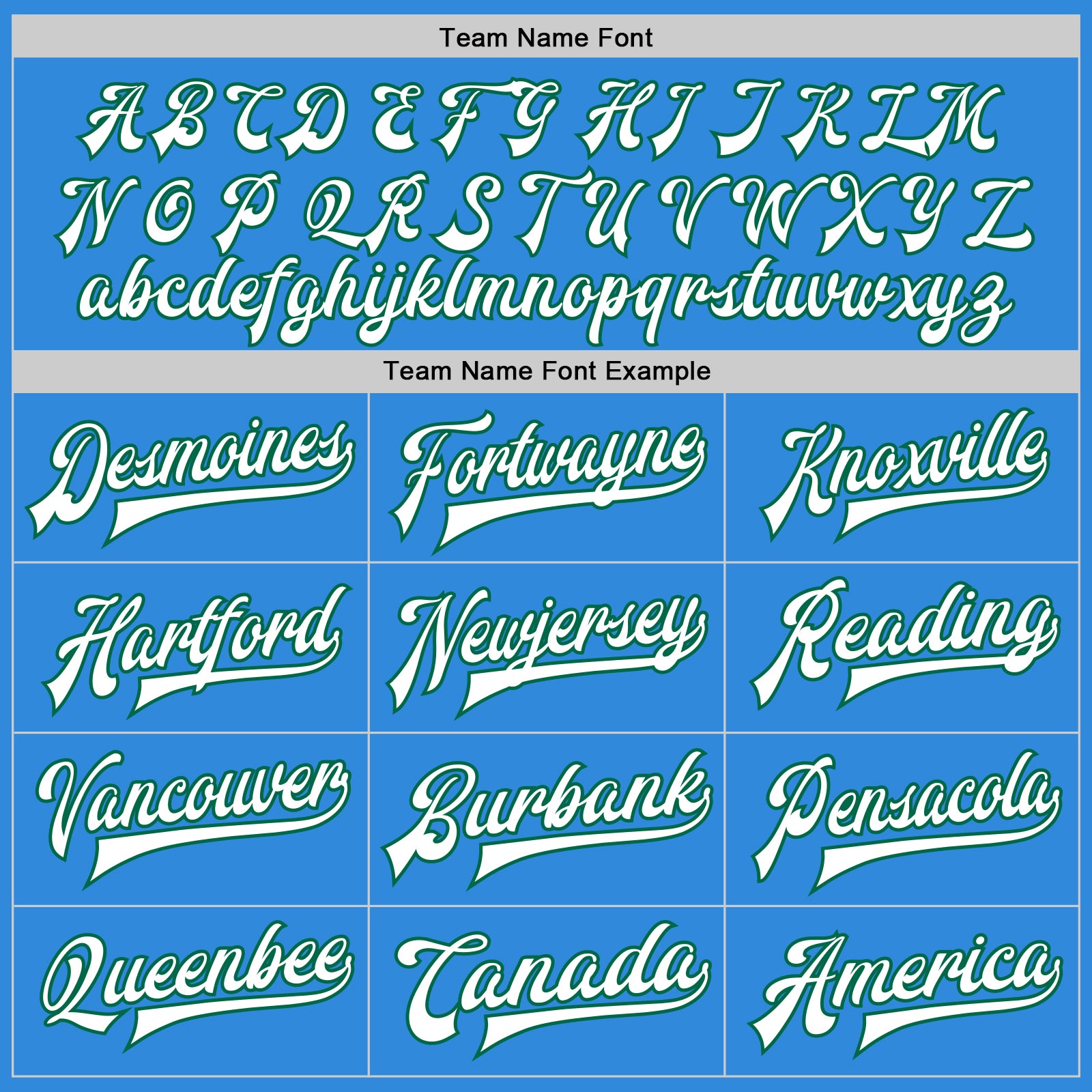 Custom Powder Blue White-Kelly Green Bomber Full-Snap Varsity Letterman Jacket