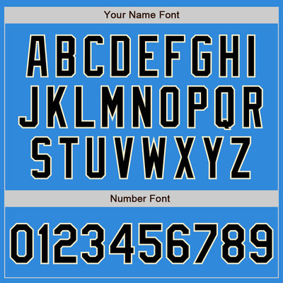 Custom Powder Blue Black-Cream Bomber Full-Snap Varsity Letterman Jacket