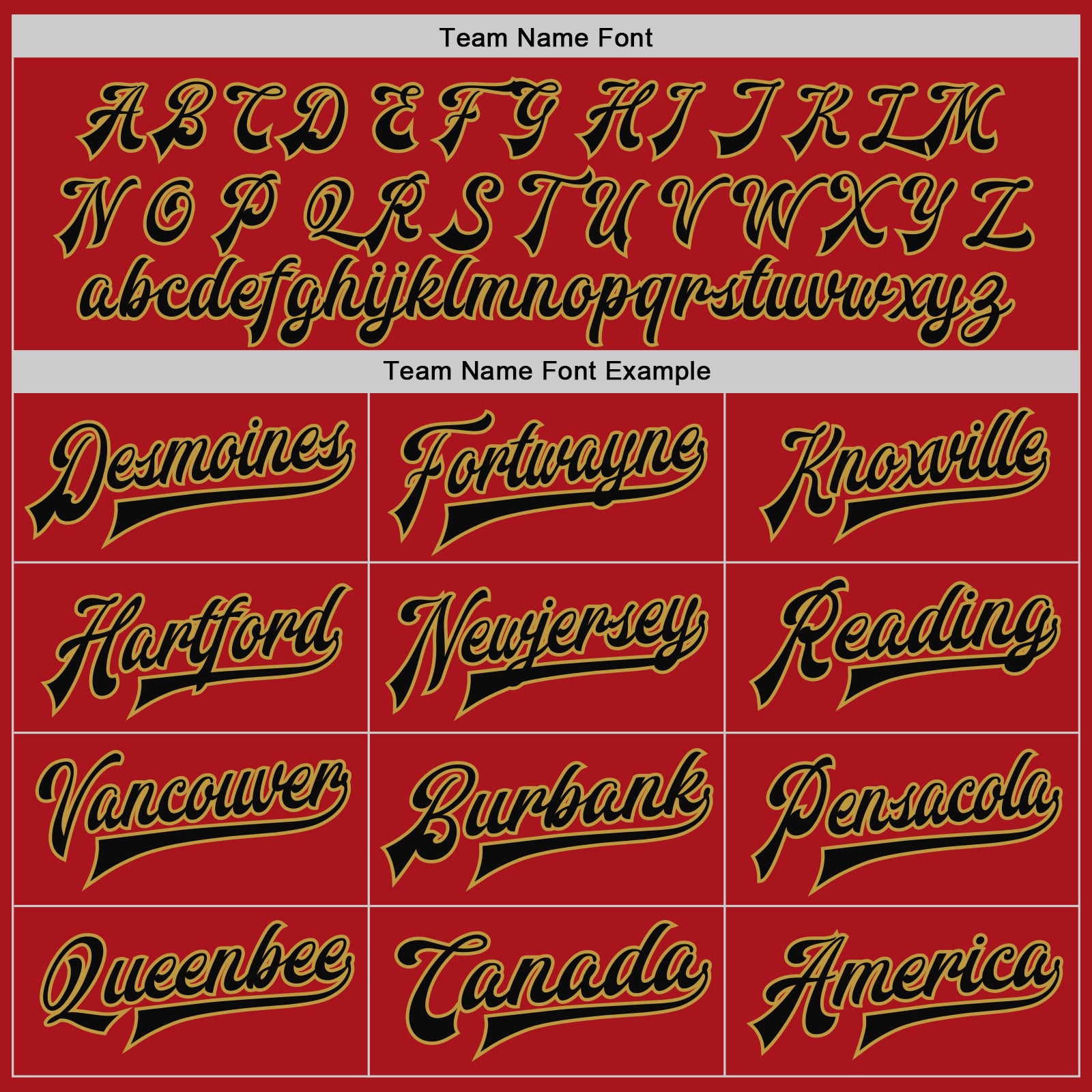 Custom Red Black-Old Gold Bomber Full-Snap Varsity Letterman Two Tone Jacket