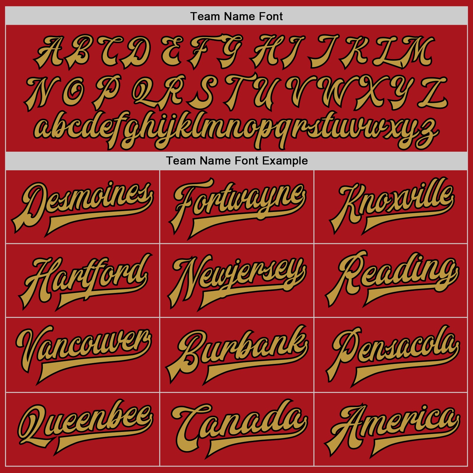 Custom Red Old Gold-Black Bomber Full-Snap Varsity Letterman Two Tone Jacket