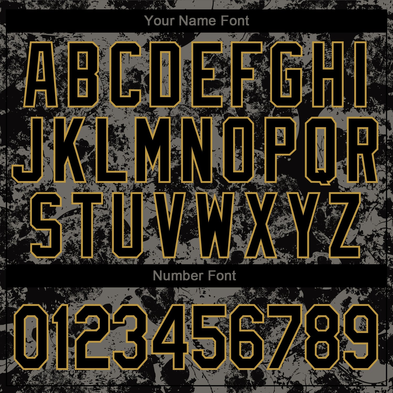 Custom Black Old Gold Skull Fashion 3D Bomber Full-Snap Varsity Letterman Jacket