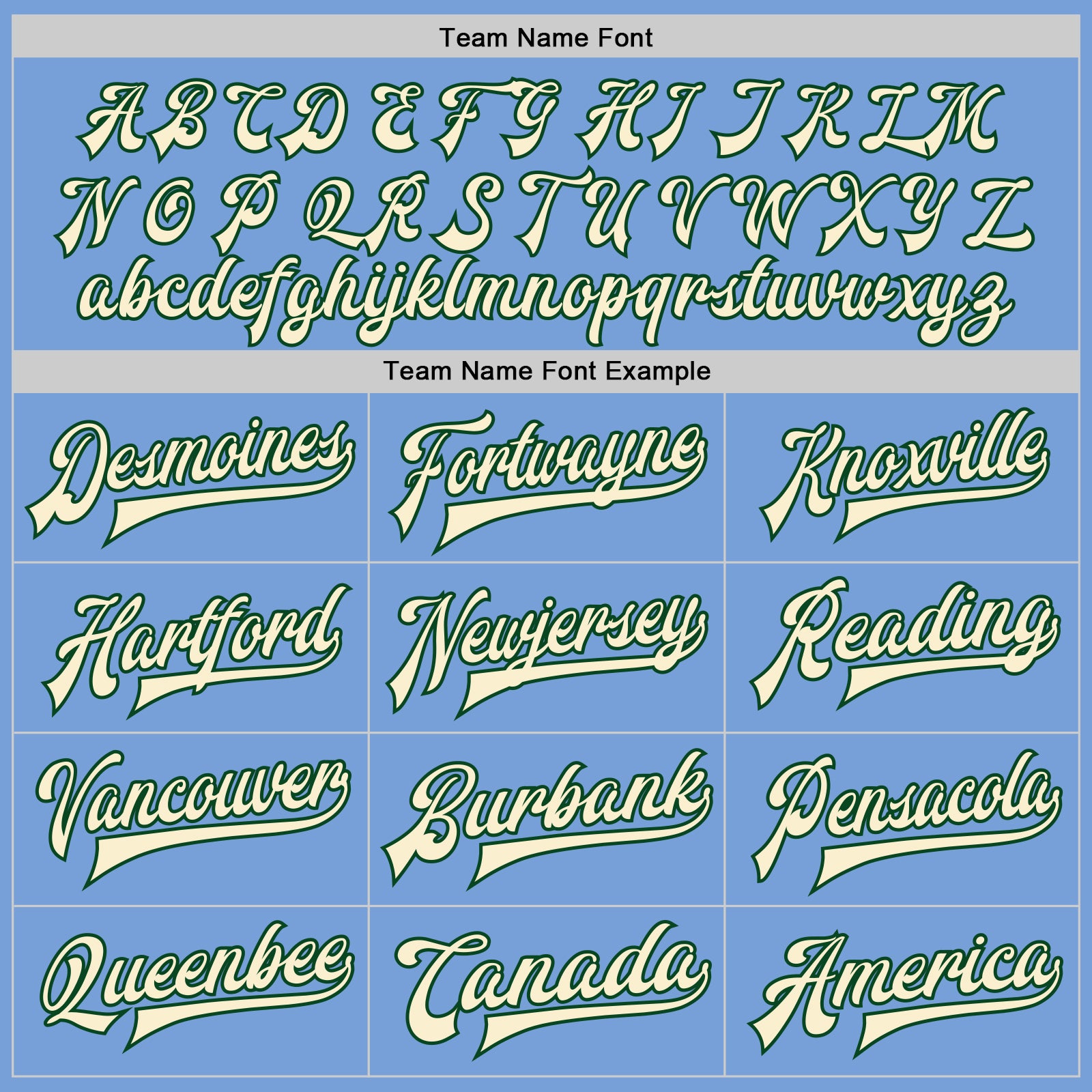 Custom Light Blue Cream-Green Bomber Full-Snap Varsity Letterman Two Tone Jacket