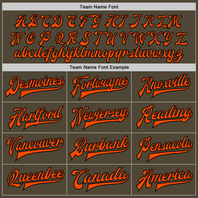 Custom Olive Orange-Black Bomber Full-Snap Varsity Letterman Two Tone Salute To Service Jacket