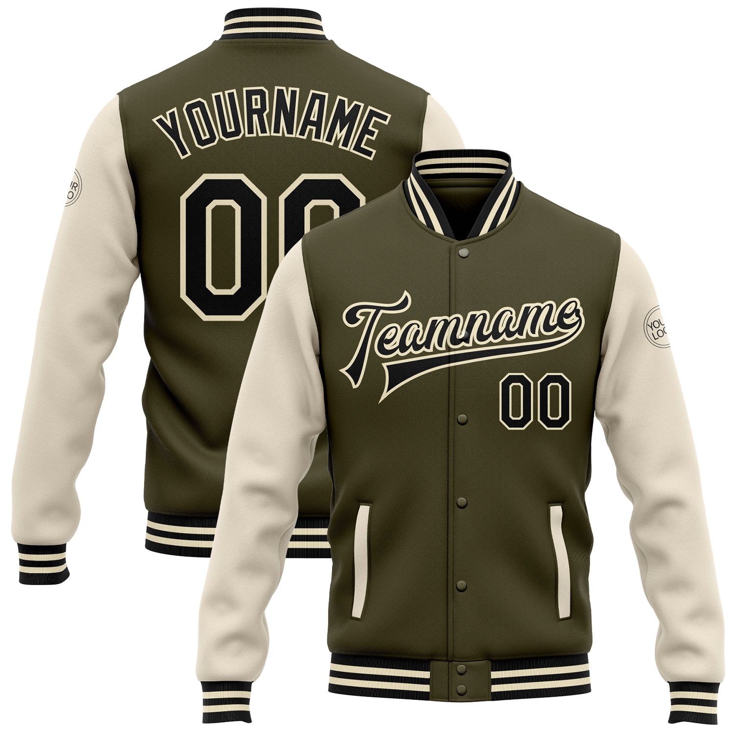 Wholesale Blank Men Letterman Varsity Jackets Custom Sublimation