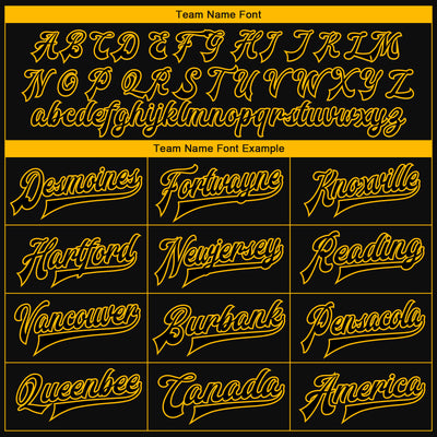 Custom Black Gold Fish Camo Sleeves 3D Pattern Design Bomber Full-Snap Varsity Letterman Jacket