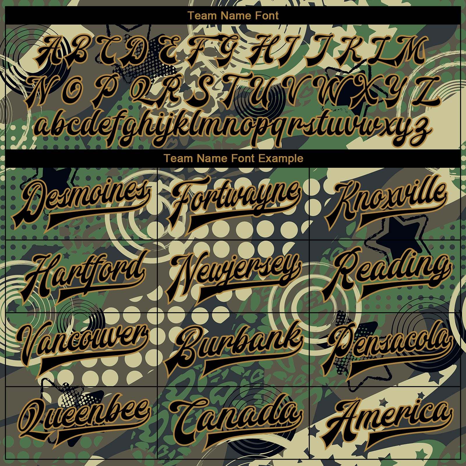 Custom Camo Black-Old Gold Dots And Geometric Figures 3D Pattern Design Bomber Full-Snap Varsity Letterman Salute To Service Jacket