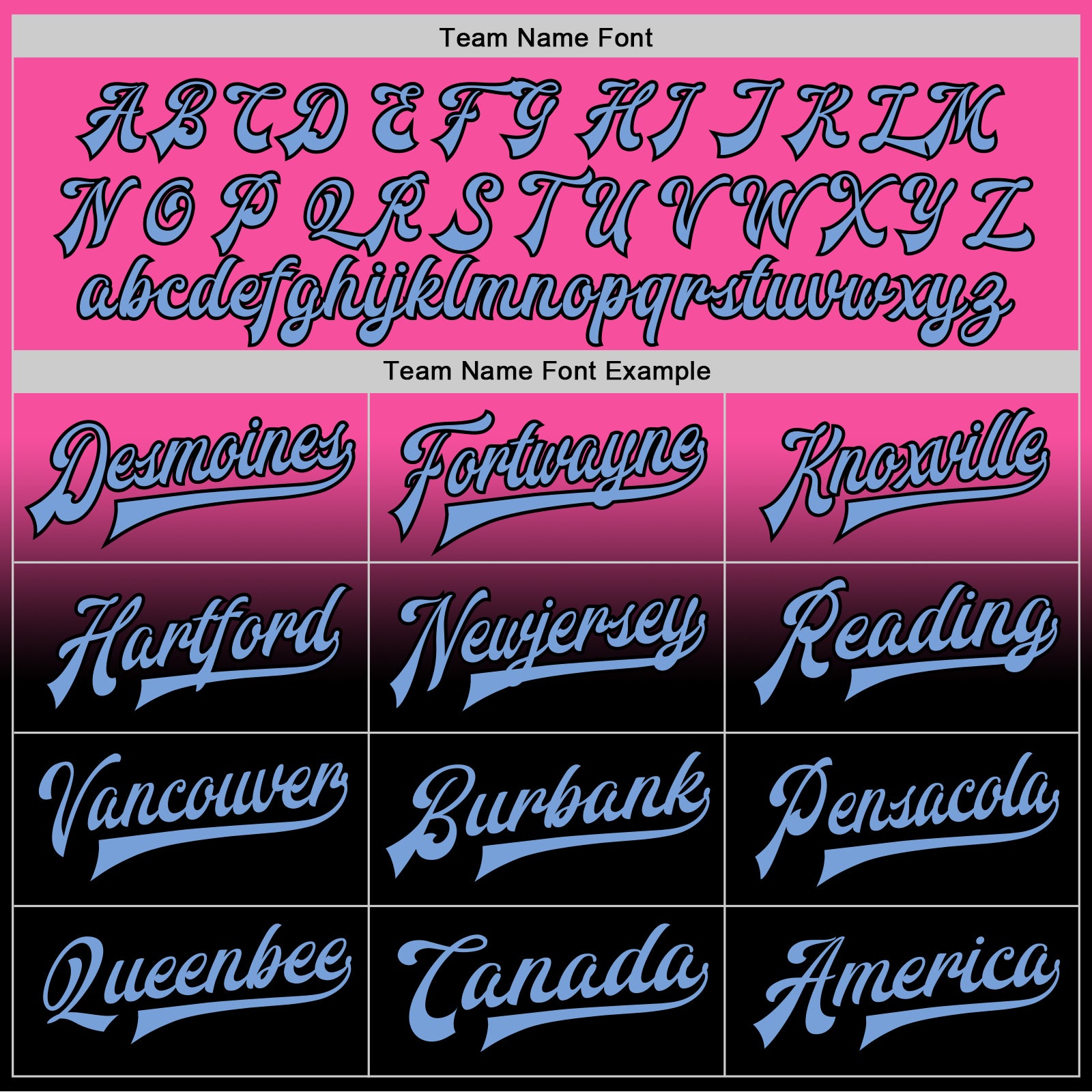 Custom Pink Light Blue-Black Bomber Full-Snap Varsity Letterman Fade Fashion Jacket