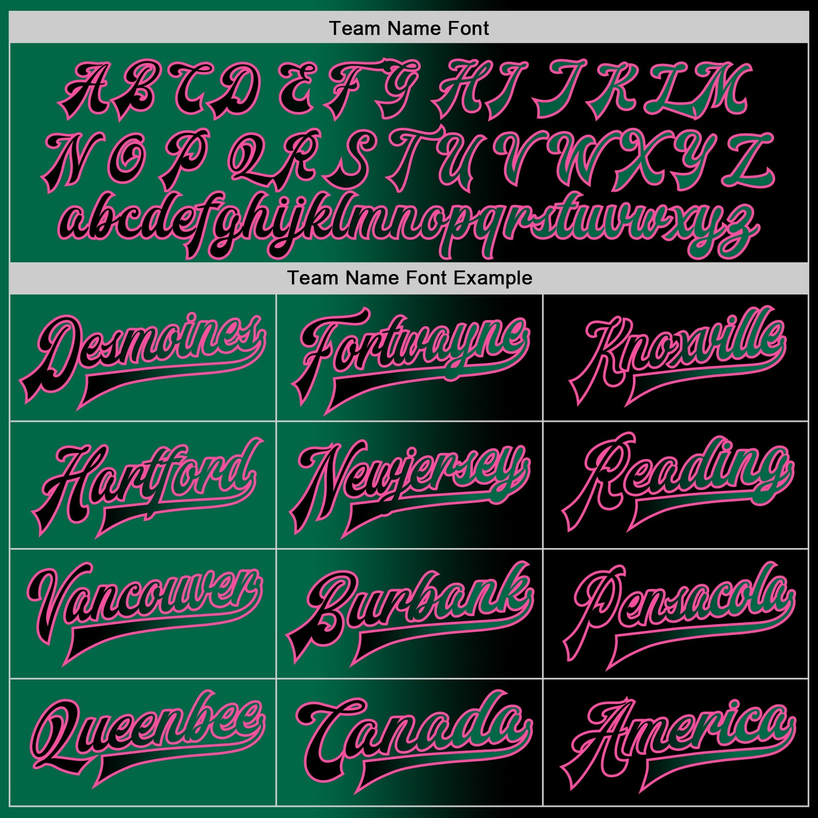 Custom Black Kelly Green-Pink Bomber Full-Snap Varsity Letterman Gradient Fashion Jacket