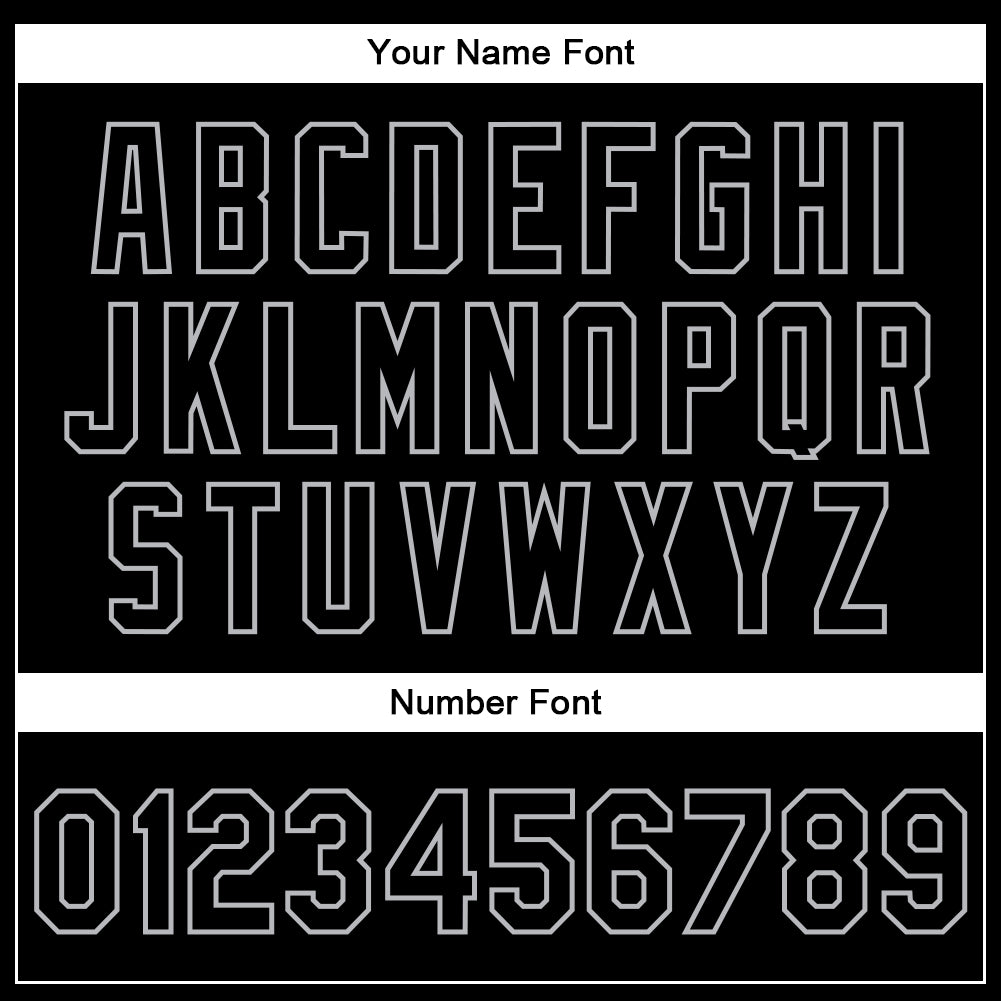 Custom Black Gray Guitar Music Festival 3D Pattern Design Bomber Full-Snap Varsity Letterman Jacket