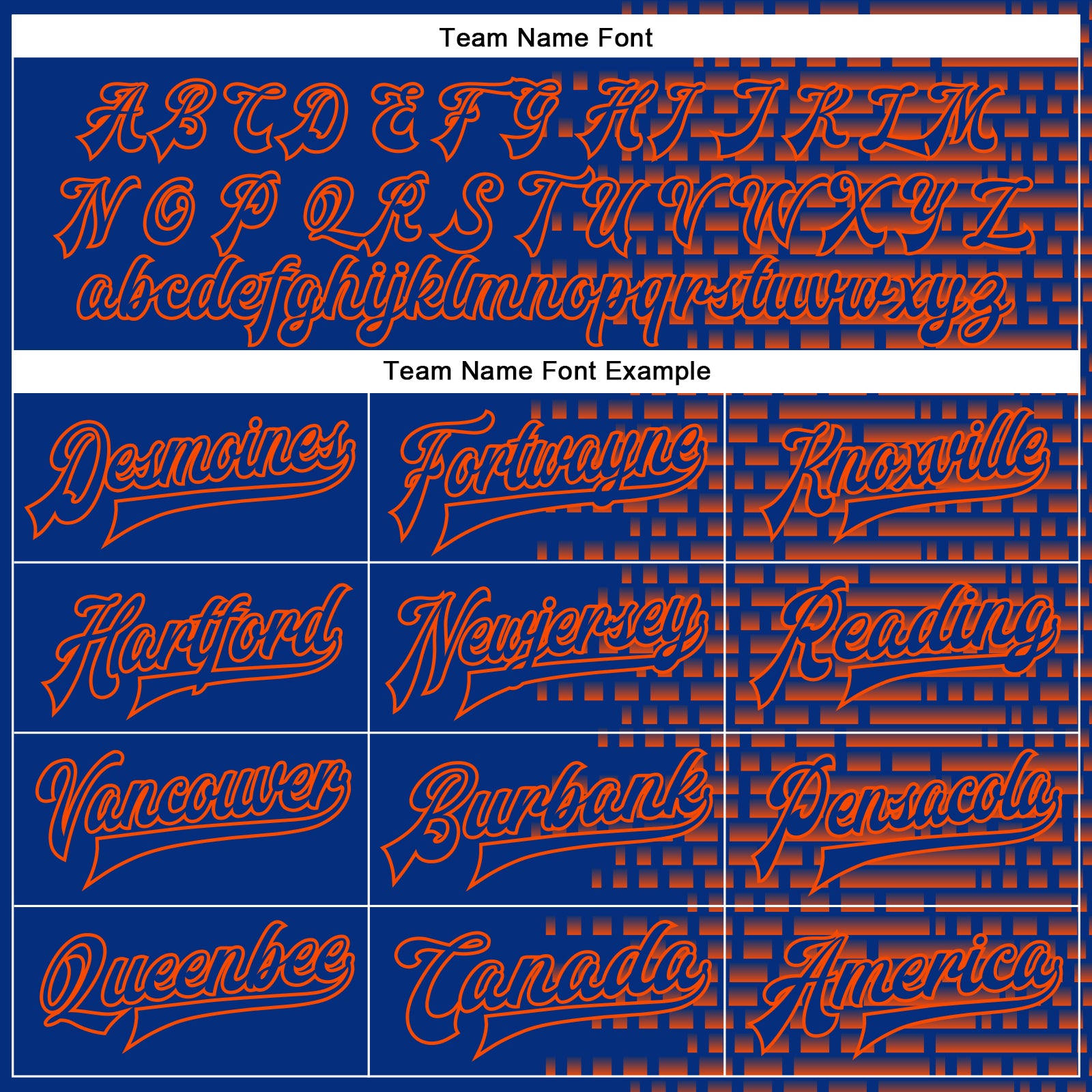 Custom Royal Orange Halftone 3D Pattern Design Bomber Full-Snap Varsity Letterman Jacket