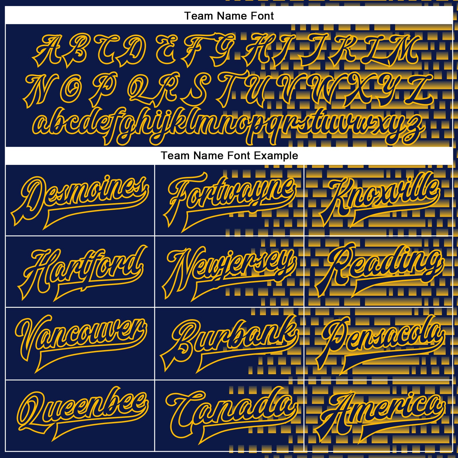 Custom Navy Gold Halftone 3D Pattern Design Bomber Full-Snap Varsity Letterman Jacket
