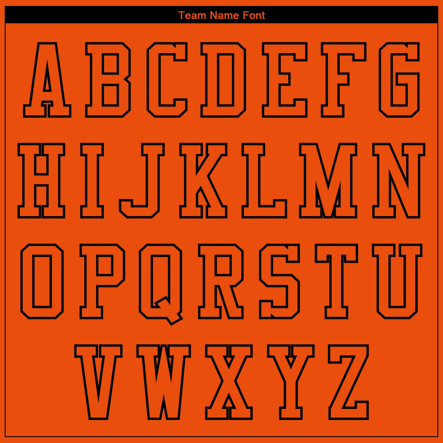 Custom Orange Black 3D Pattern Design Bomber Full-Snap Varsity Letterman Jacket