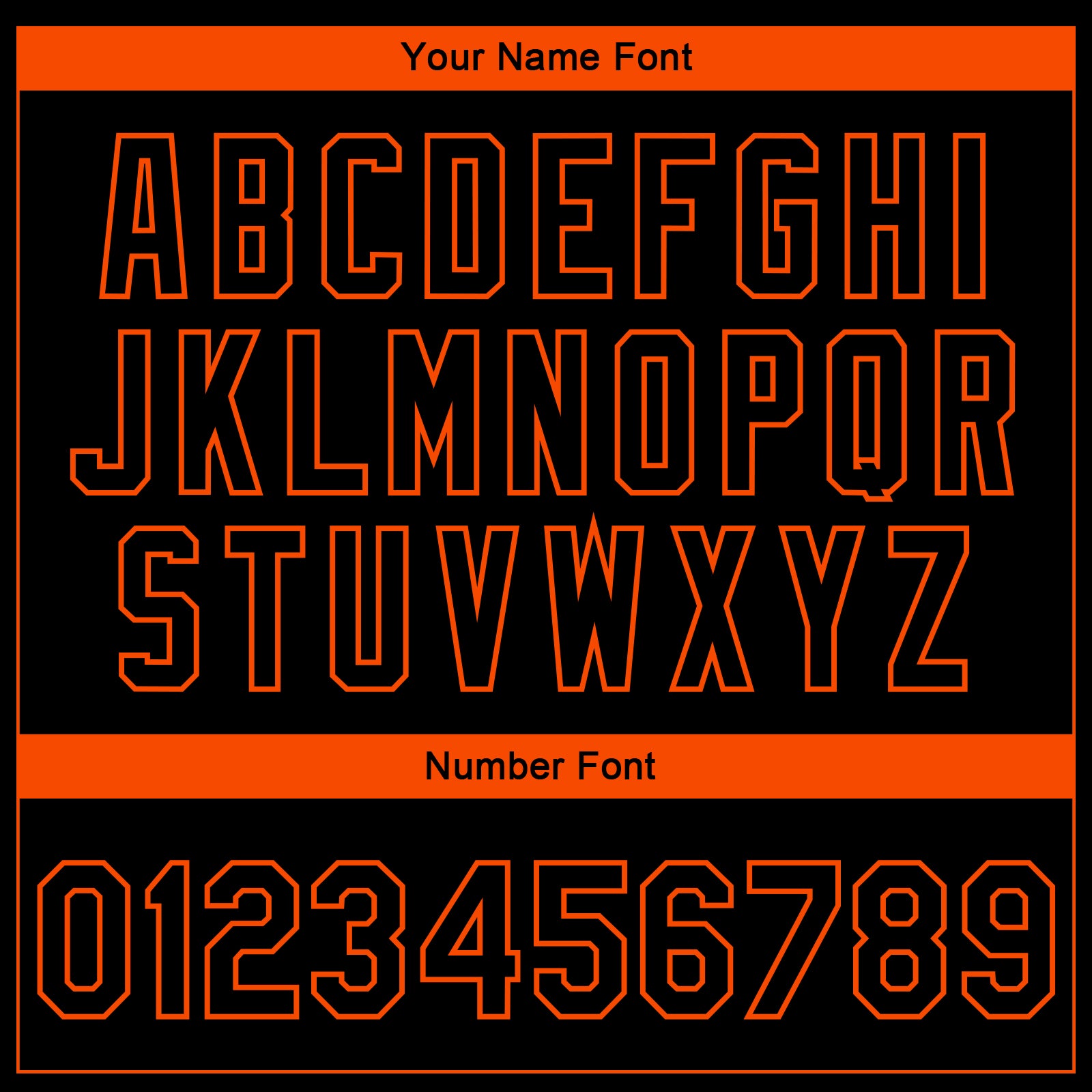 Custom Black Orange Wolf 3D Pattern Design Bomber Full-Snap Varsity Letterman Jacket