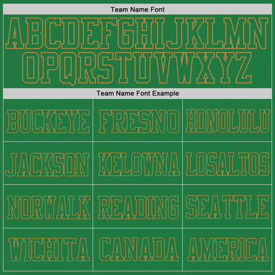 Custom Grass Green Grass Green-Old Gold Mesh Authentic Football Jersey