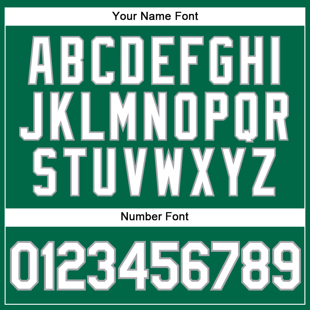 Custom Kelly Green White-Gray Authentic Sleeveless St Patricks Day Baseball Jersey