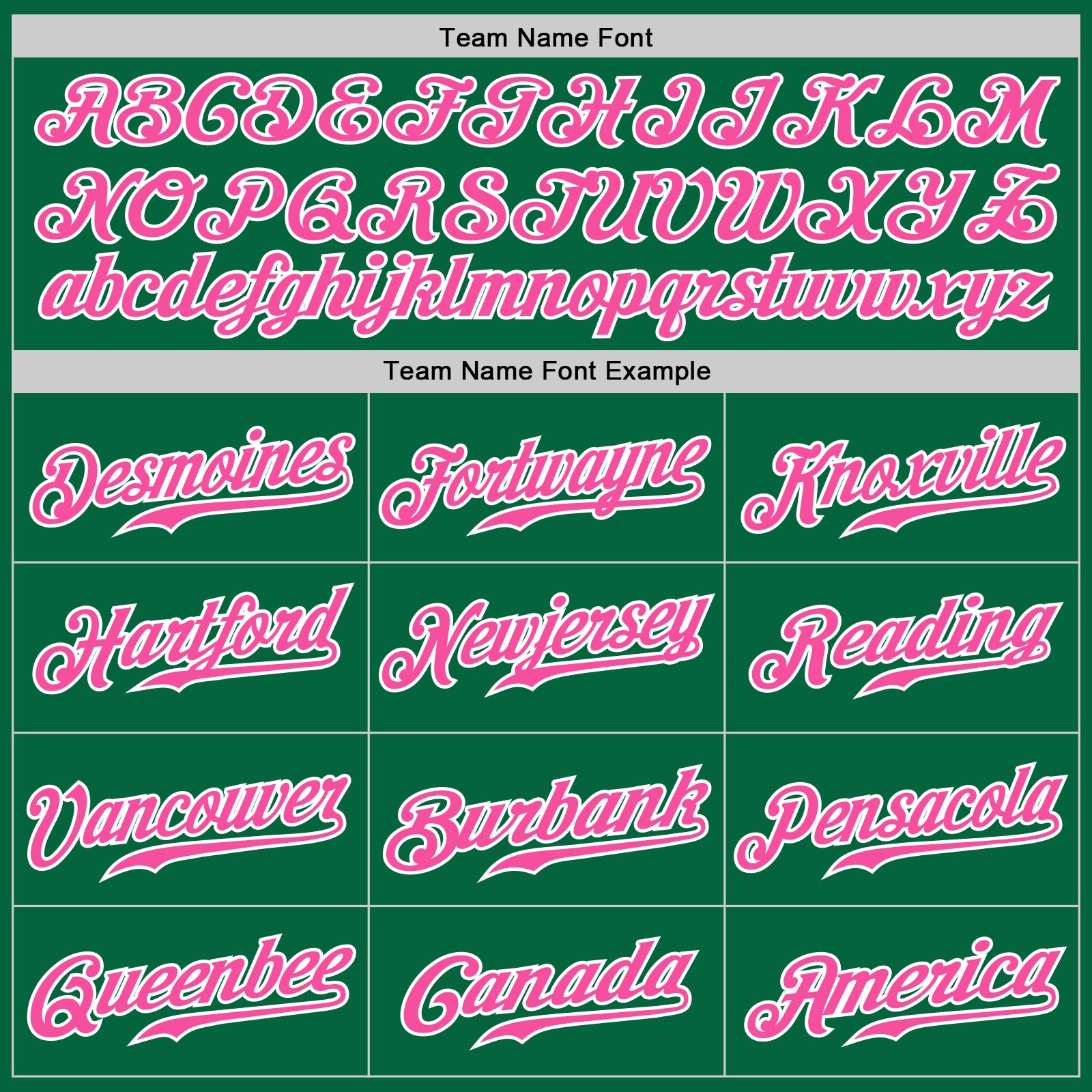 Custom Kelly Green White Pinstripe Pink-White Authentic Baseball Jersey