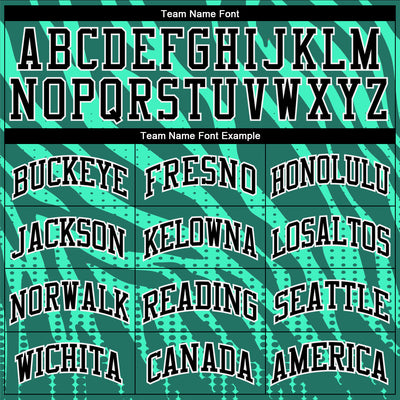 Custom Kelly Green Black-White Round Neck Sublimation Basketball Suit Jersey