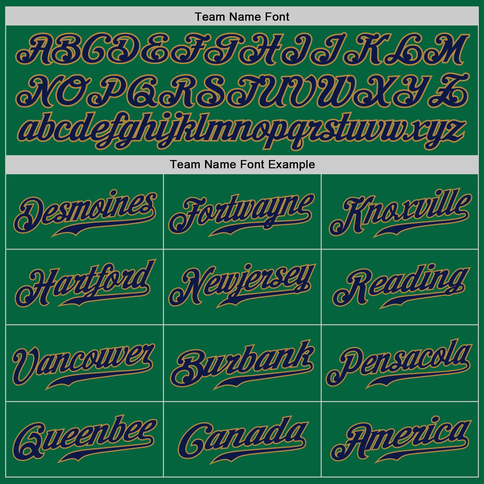 Custom Kelly Green Navy-Old Gold Authentic Baseball Jersey