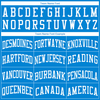 Custom Blue White Round Neck Suit Basketball Jersey