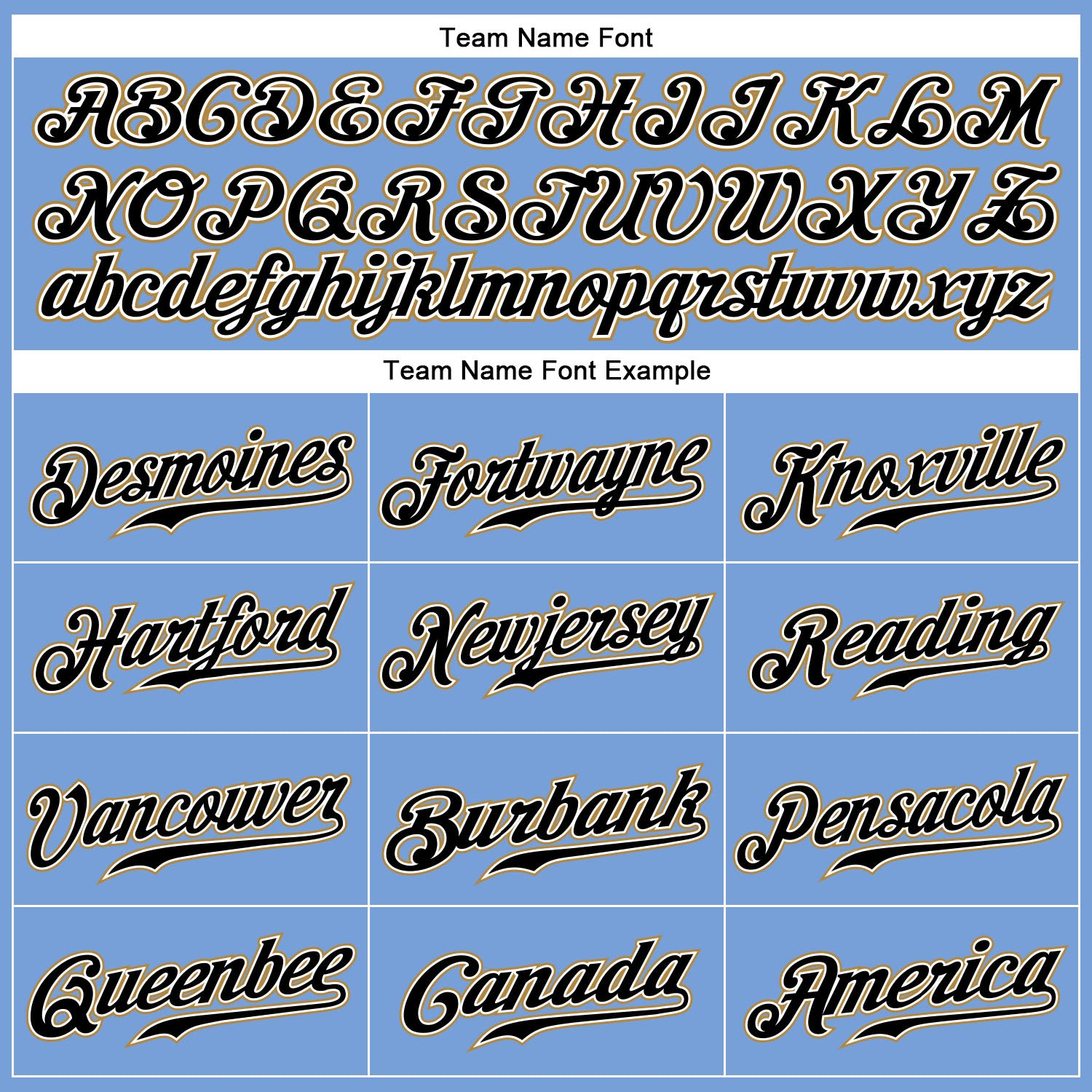 Custom Light Blue White Pinstripe White-Old Gold Authentic Baseball Jersey