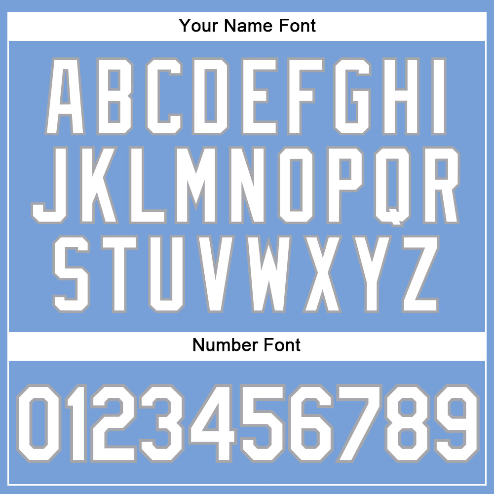 Custom Light Blue White-Gray Authentic Sleeveless Baseball Jersey