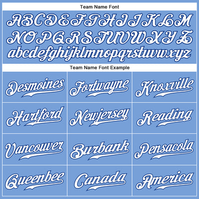 Custom Light Blue White-Royal Authentic Sleeveless Baseball Jersey