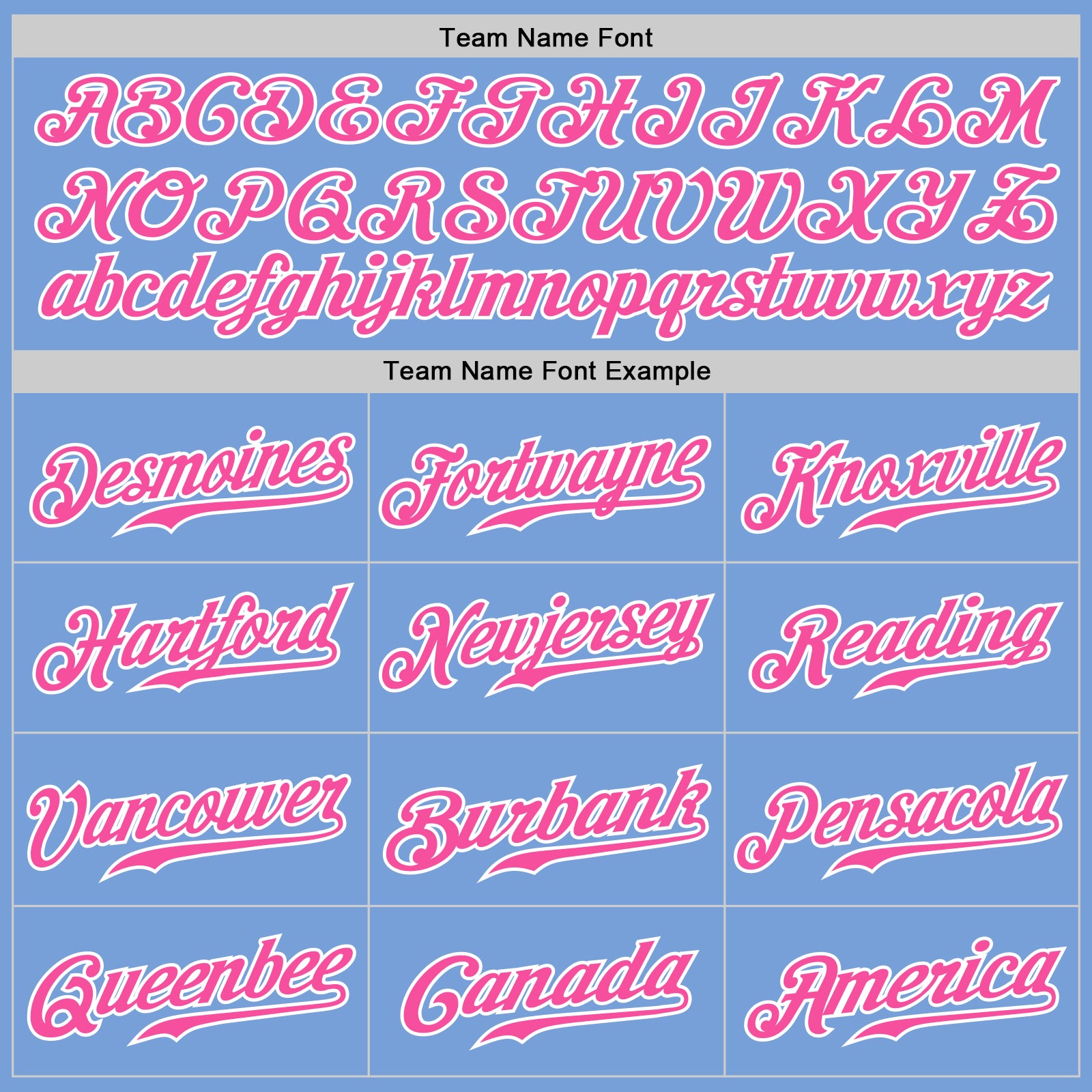 Custom Light Blue Pink Pinstripe Pink-White Authentic Baseball Jersey