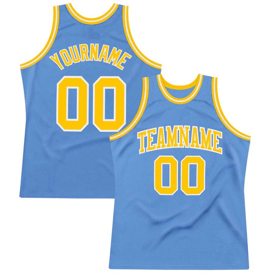 Royal Blue Reverses to Gold Custom Basketball Jersey with Names  Numbers : Sports & Outdoors