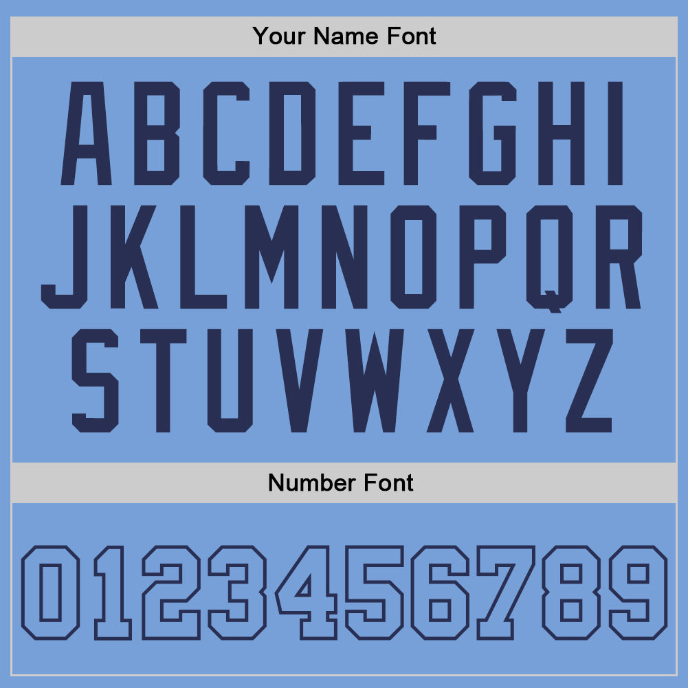 Custom Light Blue Light Blue-Navy Authentic Throwback Basketball Jersey