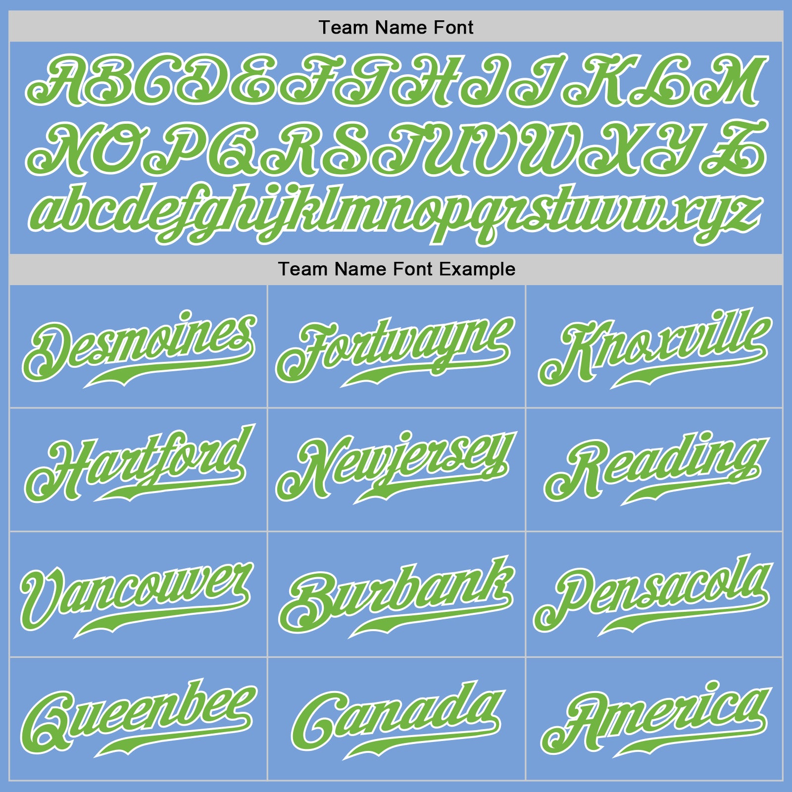 Custom Light Blue Neon Green-White Authentic Baseball Jersey