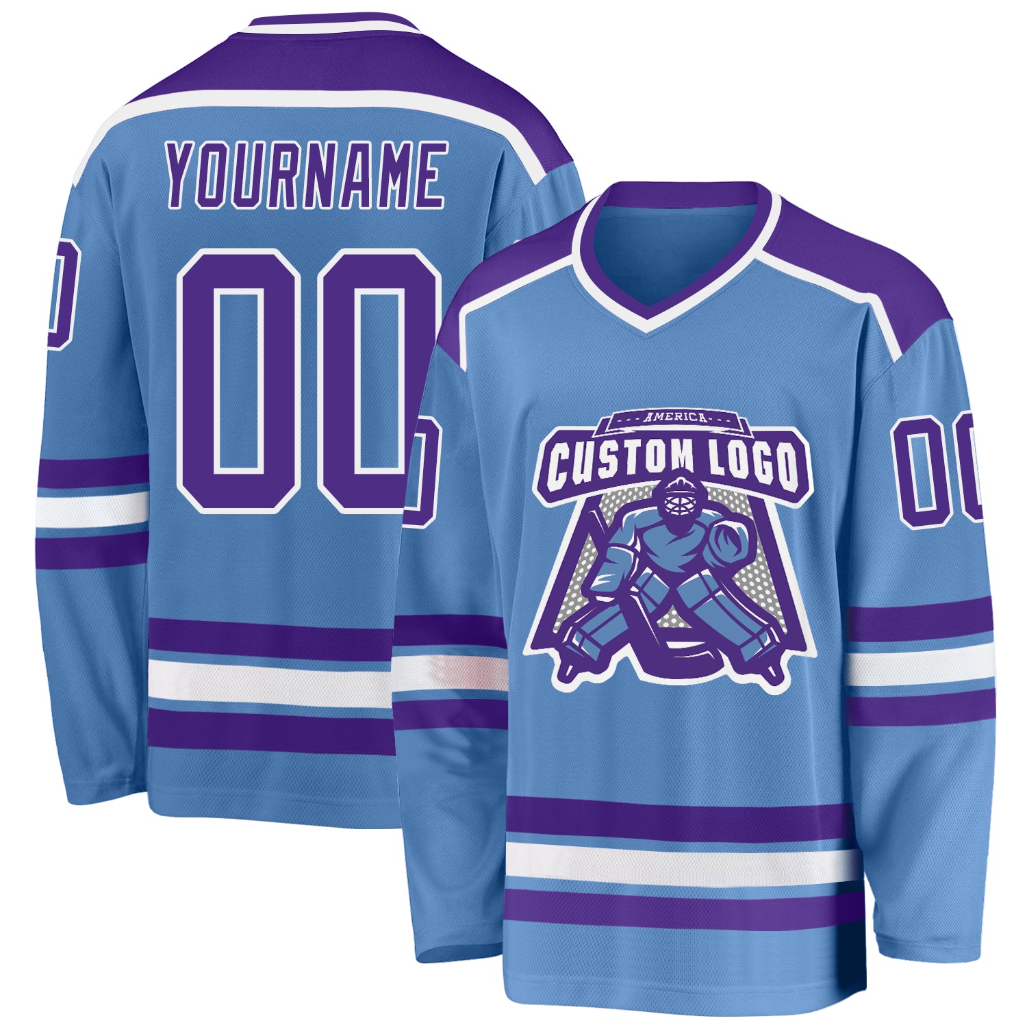 Custom Hockey Jerseys Tampa Bay Lightning Jersey Name and Number White NHL