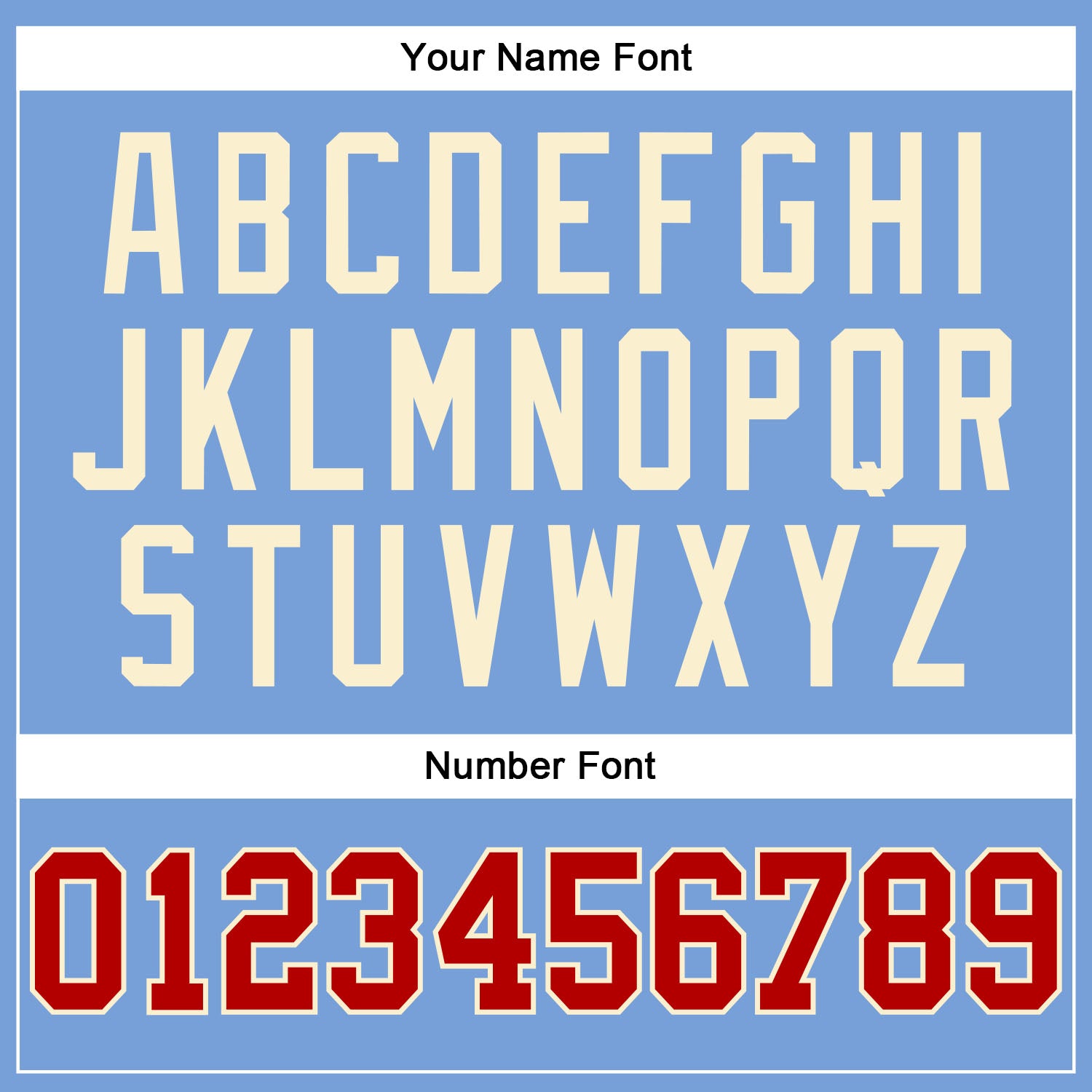 Custom Light Blue Red-Cream Authentic Throwback Basketball Jersey