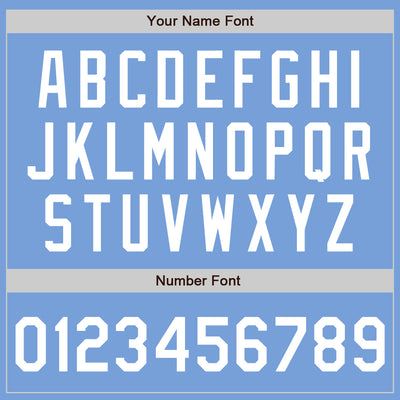 Custom Light Blue White Pinstripe White Authentic Baseball Jersey