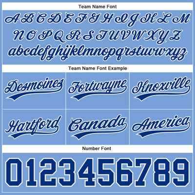 Custom Light Blue Royal-White Authentic Throwback Basketball Shorts